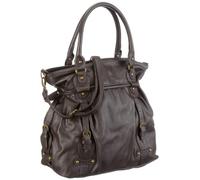 Pieces CATA 17035260, Sac à Main Femme - Marron, 48x13x16 cm (B x H x T)
