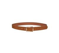 PIECES Ceinture en Jean en Cuir Pcfussa, Cognac/Détail : doré, 90 cm Femme