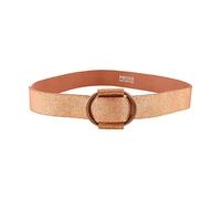 Pieces Ceinture Pilja en cuir Doré Taille 95 cm