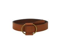 PIECES Pcpilja Ceinture en cuir pour femme, Root Beer, 95 cm