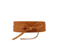 PIECES Vibs - Ceinture - Femme - Marron (Cognac) - FR: 70 cm (Taille fabricant: 70)
