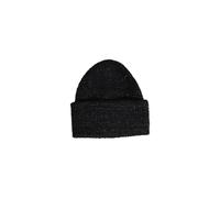 Bonnet lurex femme Pieces Pyron Noir TU