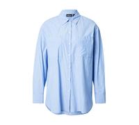 Pieces Melia Loose Fit Long Sleeve Shirt Bleu L Femme