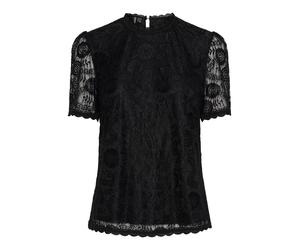 PIECES Chemisier 'OLLINE' noir, Taille S