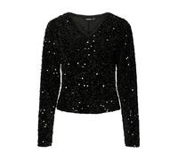 PIECES Chemisier 'PCKam' noir, Taille M