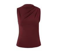 PIECES Chemisier 'PCMadison' rouge carmin, Taille M