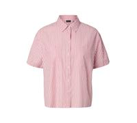 PIECES Chemisier 'PCMelia' rose clair / blanc, Taille XL