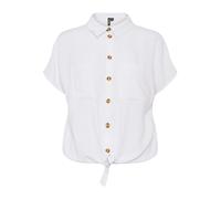 PIECES Chemisier 'PCPia' blanc, Taille S