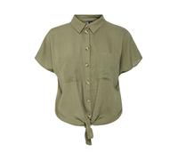 Pieces Pia Short Sleeve Shirt Vert XL Femme