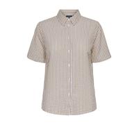 PIECES Chemisier 'PCSally' beige / blanc, Taille XL