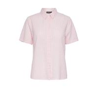 PIECES Chemisier 'PCSally' rose / blanc, Taille S
