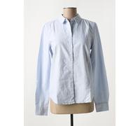 Pieces – Chemise Irena Oxford manches longues Bleu XS Femme