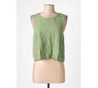 pieces chemisiers et blouses femme de couleur vert 42