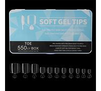 Pièces Clair Doux Faux Ongles D'orteil Faux Ongle Carré Couverture Complète Appuyez Sur L'ongle D'orteil Pour Extension Ongle Faux Ongle De Pied