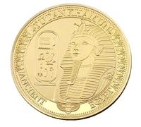 Pièces Commémoratives 1 Pièce Pièces Plaquées Or Pièces De Sphinx De L'egypte Ancienne pour Cadeau De Pièce De Collection