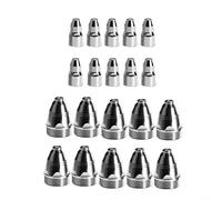 Pièces consommables pour torche plasma P80 comprenant 10 électrodes et 10 buses pour équipement de coupe CNC 60 A, 80 A, 100 A (1,5 mm)