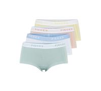 PIECES Culotte bleu pastel / jaune pastel / menthe / rouge pastel, Taille XS