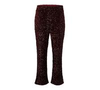 PIECES Curve Pantalon 'PCKAM' lie de vin, Taille 48-50