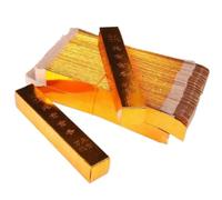 Pièces D' Ancestral des Fournitures Sacrificielles en Papier D'encens Chinois Brûlent for Les Ancêtres Fournitures Sacrificielles(Gold,100pcs)