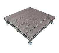 Pièces Dalles Terrasse 84×84cmCarreaux de Sol Extérieur(Brown,84x84x40cm)