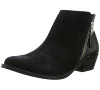 PIECES Danja Suede Boot, Boots Femme - Noir (Black), 38 EU