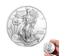 Pièces d'argent Morgan 2014, 1 oz, 999% pur, en liquidation