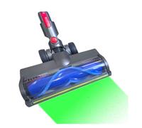 Pièces D'aspirateur Compatibles Avec Dyson V7, V8, V10, V11, V15, Avec Éclairage LED Vert, Brosse À Rouleau Souple En Forme De V, Accessoires For Aspirateur