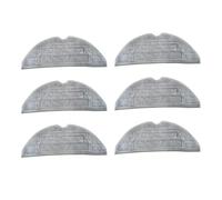 Pièces d'aspirateur Double vadrouille vibrante. Accessoires for aspirateur. Sacs à poussière. Filtre HEPA. Brosse principale. Compatible for Roborock S8 Pro Ultra G20 (Color : 6PCS)