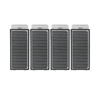 Pièces d'aspirateur, rouleau principal, brosse latérale, filtre Hepa, chiffon de nettoyage, sac à poussière, compatible avec Dreame L40S / L40s Pro Ultra(4pcs filter)