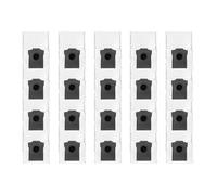 Pièces d'aspirateur, rouleau principal, brosse latérale, filtre HEPA, chiffon de nettoyage, sac à poussière, compatible avec Dreame S40 Enhanced Edition(20pcs dust bag)