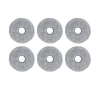 Pièces d'aspirateur, rouleau principal, brosse latérale, filtre Hepa, chiffon de nettoyage, sac à poussière, compatible avec Dreame L40S / L40s Pro Ultra(6pcs mop cloth)