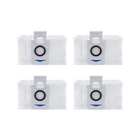 Pièces d'aspirateur sac à poussière filtre Hepa brosse latérale principale vadrouille poubelle, Compatible for Ecovacs Deebot X1 OMNI / T10 OMNI accessoires (Color : 4PCS-03)