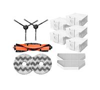 Pièces d'aspirateur, sac à poussière, vadrouille, brosse roulante, filtre, brosse latérale, accessoires de vadrouille lavables en option. Compatible avec ROIDMI EVA (Color : Set 2)