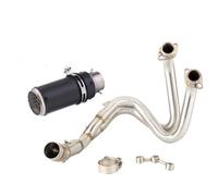 Pièces d'assemblage Système D'échappement De Moto Tuyau Liaison Intermédiaire Avant Slip On Pour Kawasaki ER6N ER6F Z650 Pour Versys 650 Pour Ninja(Type 4)