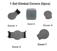 Pièces de cardan d'origine pour DJI Air 2S,moteur YR,assemblage de bras de rouleau de lacet,cadre de caméra avec moteur de pas,capuchon de couvercle,câble PTZ - Type 5 in 1 Cover Set