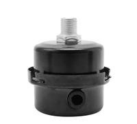 Pièces de compresseur d'air en métal, 12.5mm, 16mm, 20mm, filtre d'admission, silencieux, silencieux, filetage 1/2, 5/8, 3/4 pouces, M12 (Color : 12.5mm)