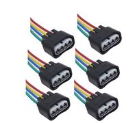 Pièces de connecteur de Bobine d'allumage compatibles avec Toyota Echo 2000-2005, Prius 2001-2009 et Yaris 2006-2010. Faisceau de connecteur de Bobine d'allumage 90980-11885 (6 pièces).