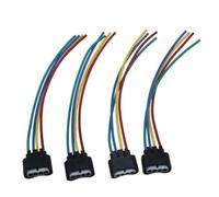 Pièces de connecteur de Bobine d'allumage compatibles avec Toyota Echo 2000-2005, Prius 2001-2009 et Yaris 2006-2010 : Faisceau de connecteurs de Bobine d'allumage 90980-11885 (6 pièces) (4 pièces)