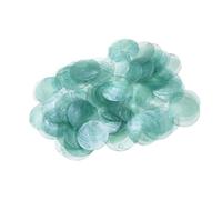 Pièces de Coquillages Ronds | 100 Pièces de Breloques Artisanales DIY | Connecteur de Perle Style Pièce Coquillage | pour Amateurs Débutants Adultes Filles Étudiants en Art Artistes Fête Maison Atelie