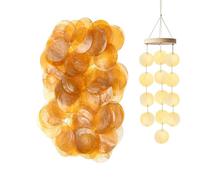 Pièces de Coquillages Ronds | 100 Pièces Pour Création De Pendentifs,Pendentifs Naturels en Coquillages,Pour Débutants Adultes Femmes Filles Étudiants Art Artistes Fête Maison