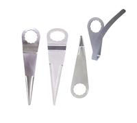 Pièces de couteaux à découper pneumatiques, lames de Machine de coupe de pare-brise, lame de coupe droite, lame à Angle droit de 90 °, lame dentée de 90mm(1PCS 9L3)