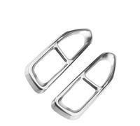 Pièces De Couvercle De Sortie De Tuyau D'échappement De Silencieux De Queue De Voiture Pour BMW Pour Série 7 G11 G12 730 740 750li 2016-2018 Embouts De Tuyau D’éChappement ArrièRe(Silver-B)