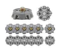 Pièces De Crampons Golfeurs - Inserts De Semelles Robustes, Pointes De Poignée Légères | Conceptions De Verrouillage À Vis, Traction Du Parcours Athlétique, Mise À Niveau De La Stabilité Des Pieds, Ki