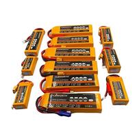 Pièces de Drone Drone RC 2S 3S 4S6S pour Batterie LiPo 7,4 V 11,1 14,8 22,2 2200 3300 4200 5200 6000 mAh 25C 35C 60C - Avion, hélicoptère, quadricoptère(2S 1800 35C T Plug)