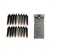 Pièces de drone RC KF106 MAX, coque, boîtier, pale d'hélice, kit moteur de bras de quadricoptère KF106MAX(Battery kit)
