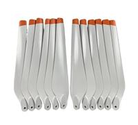 Pièces de drones d'hélice blanc pliant en carbone compatible CW CCW Compatible avec les drones végétaux liés à l'agriculture similaires aux modèles T10 T16 T10(6pcs CW and CCW)