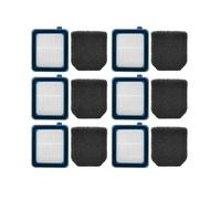 Pièces De Filtre À Poussière Fine D'émission D'aspirateur Robot, Compatibles Avec Electrolux, Q6 / Q7 / Q8 / WQ61 / WQ71 / WQ81 / W3N5, Accessoires For Aspirateur Robot(6pcs)