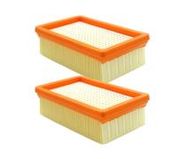 Pièces De Filtre, Compatibles Avec Karcher NT65/2 NT72/2, NT25 NT35, SE3001 SE2001, AD2 AD3 AD4, DS5500 DS6000, MV4 MV5 MV6 WD4 WD5 for Aspirateur De Remplacement(F (2Pcs))