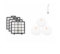 Pièces de filtre en mousse et en feutre for brosse principale compatibles avec les accessoires d'aspirateur robot Shark AZ2000 / AZ2000W / AZ2002(SET 1)