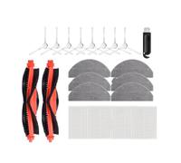 Pièces De Filtre Hepa En Tissu De Vadrouille For Aspirateur Xiaomi S20 D106 E12 E10 B112 E10C C103 3C Amélioré 3C Plus, Ajustement Facile(21pcs set)
